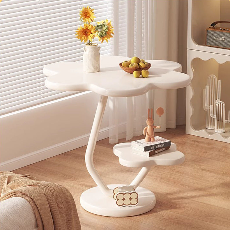 Modern Cream White Desk Lamp Minimalist Ambient Night Light