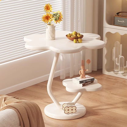 Modern Cream White Desk Lamp Minimalist Ambient Night Light